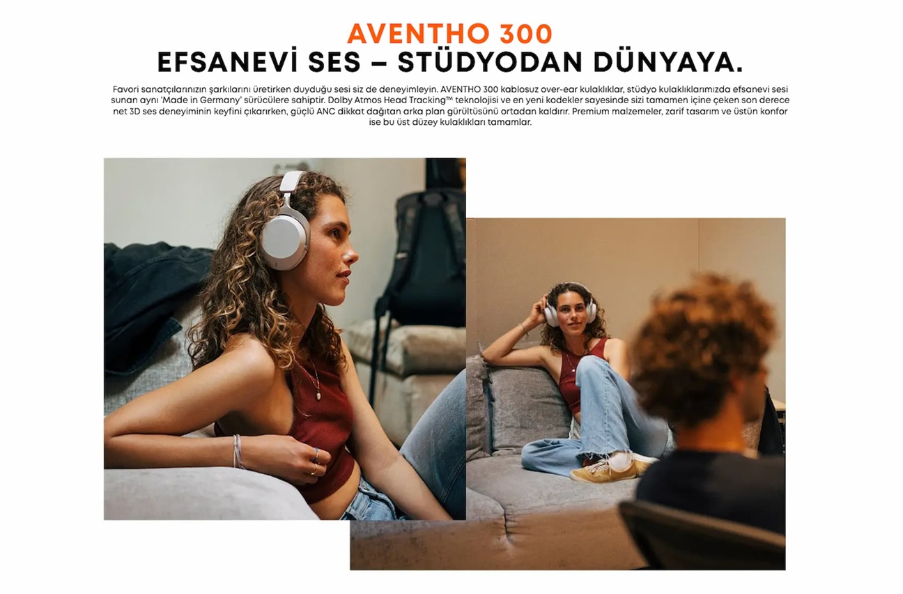 beyerdynamic Aventho 300 Nordic Grey Dolby Atmos özellikli
